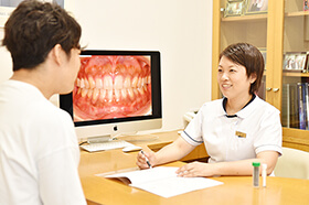 治療後のメンテナンスの写真